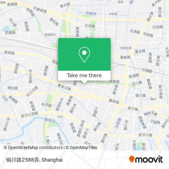 铜川路2588弄 map