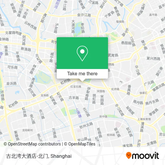 古北湾大酒店-北门 map