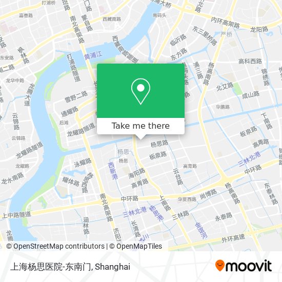 上海杨思医院-东南门 map