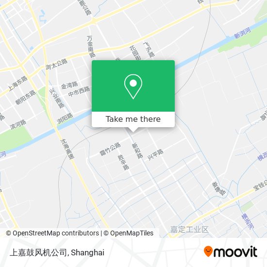 上嘉鼓风机公司 map