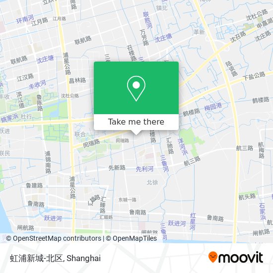 虹浦新城-北区 map