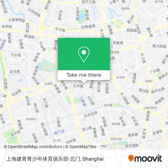 上海建青青少年体育俱乐部-北门 map