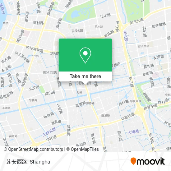 莲安西路 map