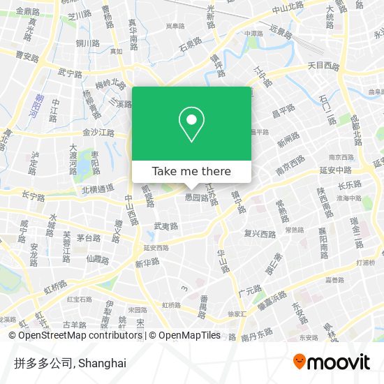 拼多多公司 map