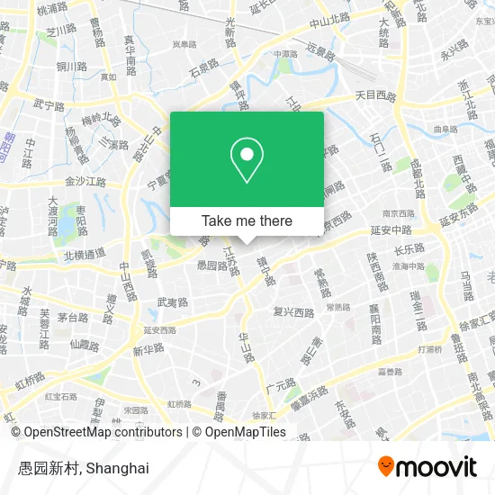愚园新村 map