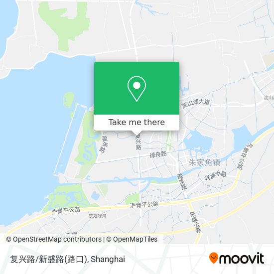 复兴路/新盛路(路口) map