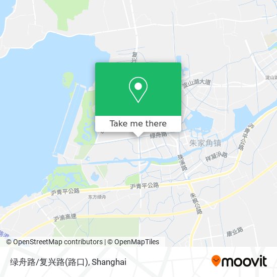 绿舟路/复兴路(路口) map