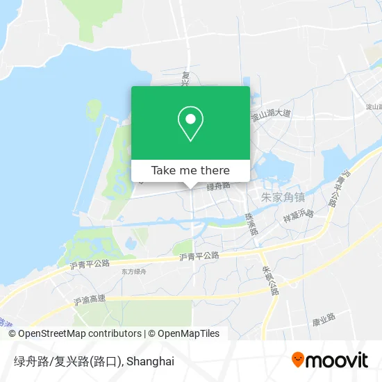 绿舟路/复兴路(路口) map