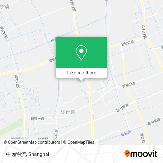 中远物流 map