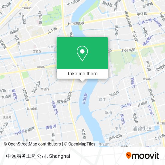 中远船务工程公司 map