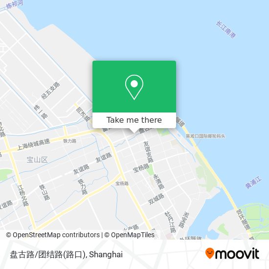 盘古路/团结路(路口) map