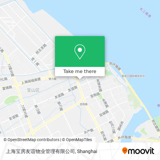 上海宝房友谊物业管理有限公司 map