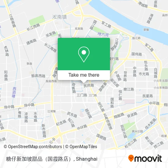 糖仔新加坡甜品（国霞路店） map