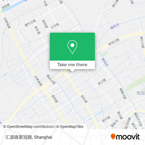 汇源路新冠路 map