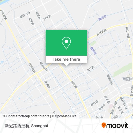 新冠路西泾桥 map