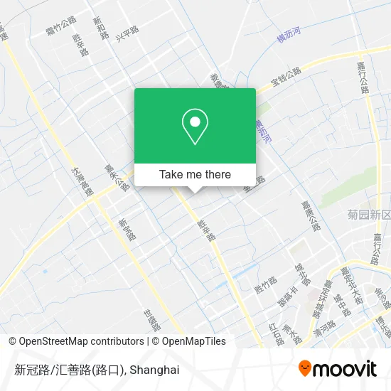 新冠路/汇善路(路口) map