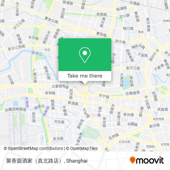 聚香圆酒家（真北路店） map