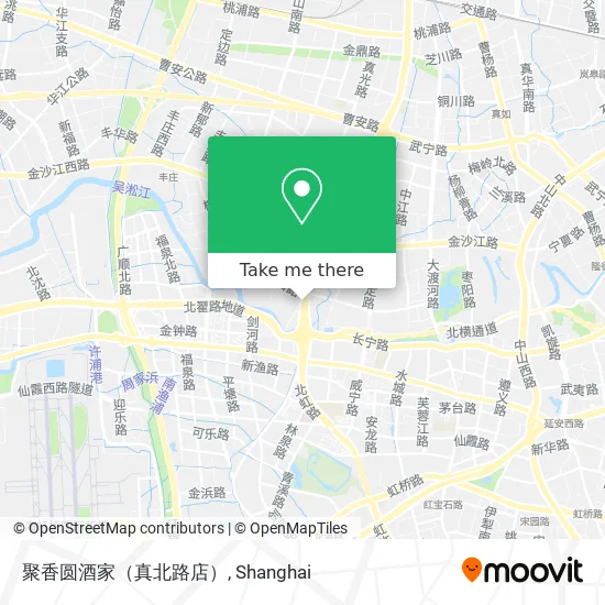 聚香圆酒家（真北路店） map