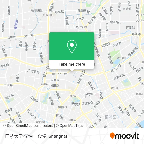 同济大学-学生一食堂 map