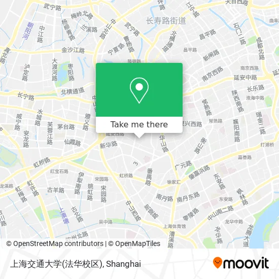 上海交通大学(法华校区) map