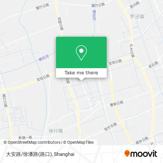 大安路/徐潘路(路口) map