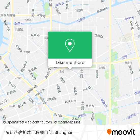 东陆路改扩建工程项目部 map