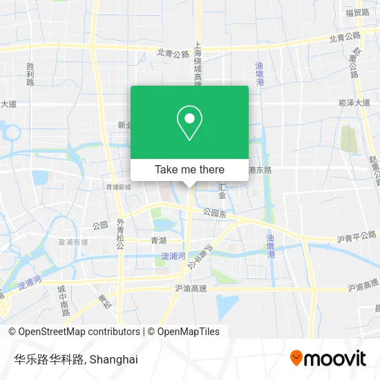 华乐路华科路 map