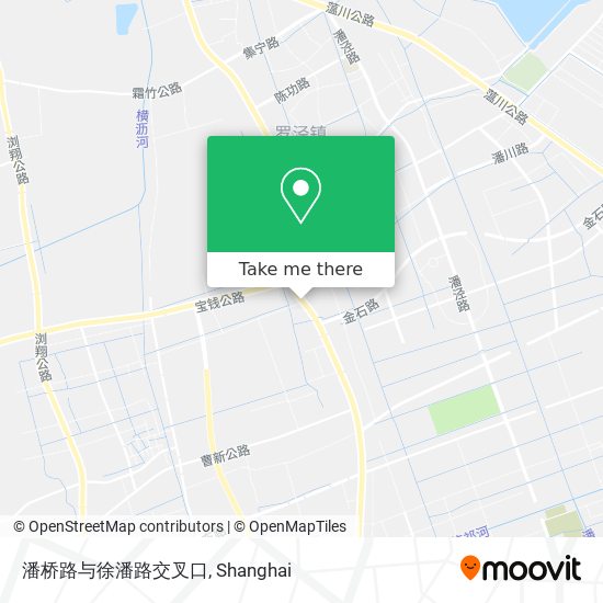 潘桥路与徐潘路交叉口 map