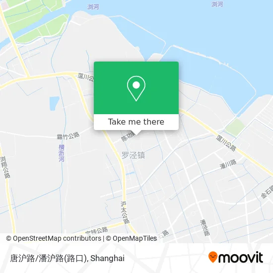唐沪路/潘沪路(路口) map