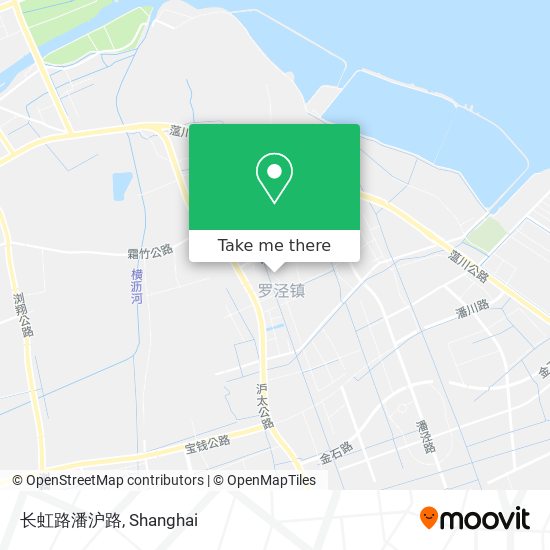 长虹路潘沪路 map