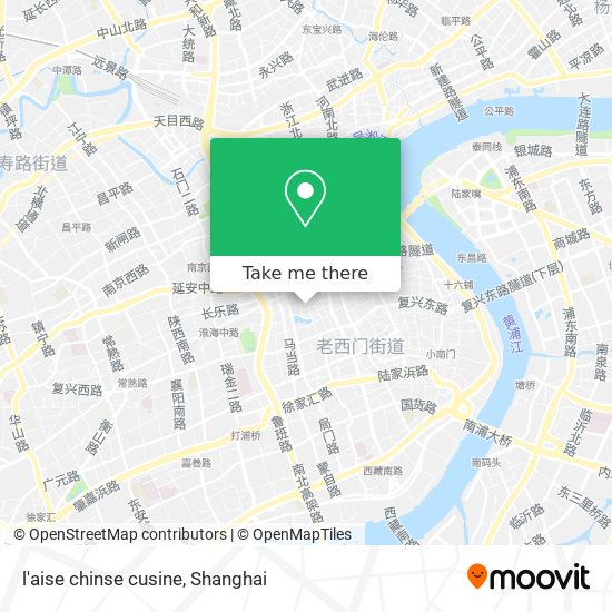 l'aise chinse cusine map