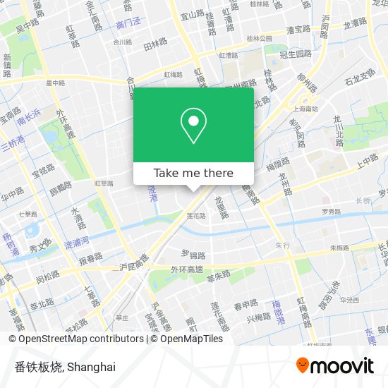 番铁板烧 map