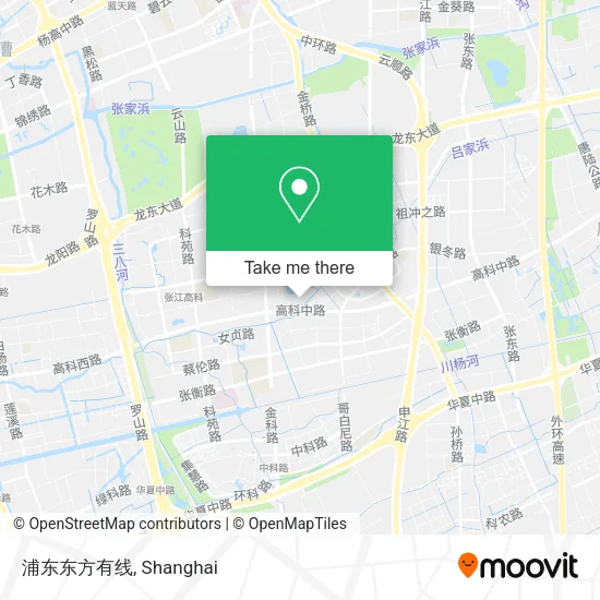 浦东东方有线 map