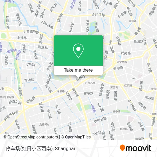 停车场(虹日小区西南) map