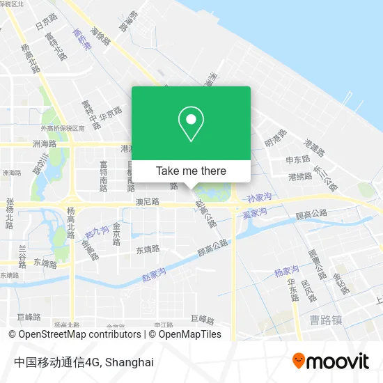 中国移动通信4G map