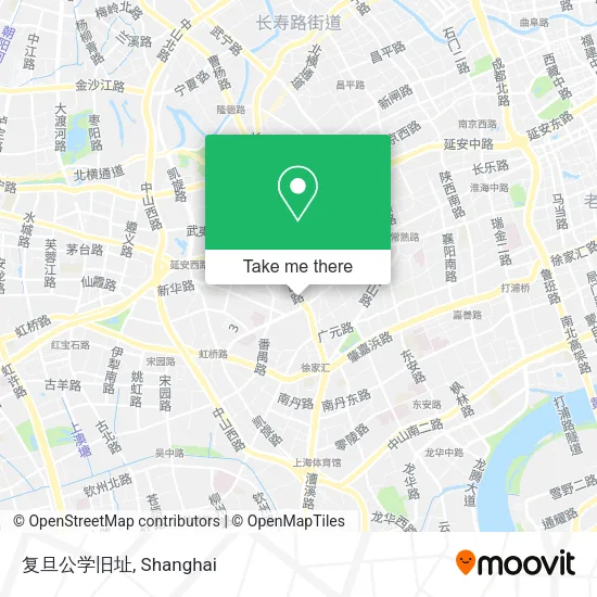 复旦公学旧址 map