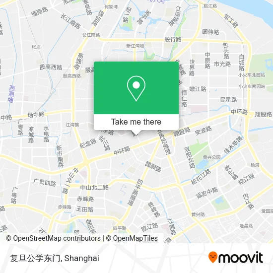 复旦公学东门 map