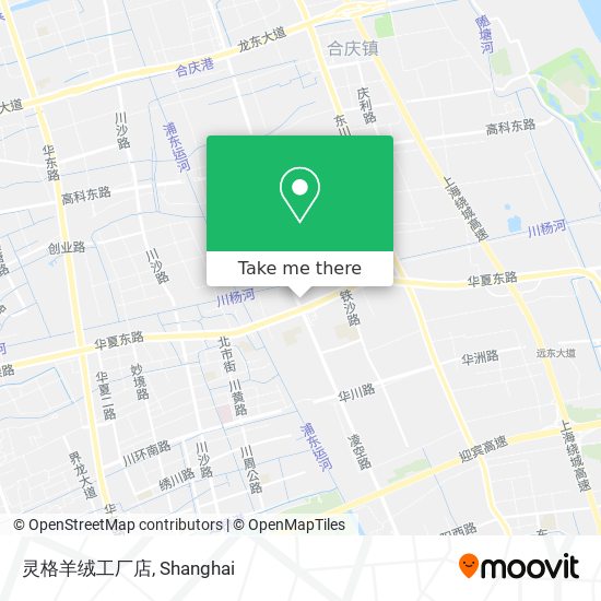 灵格羊绒工厂店 map