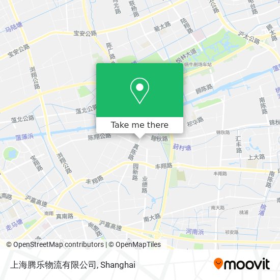 上海腾乐物流有限公司 map