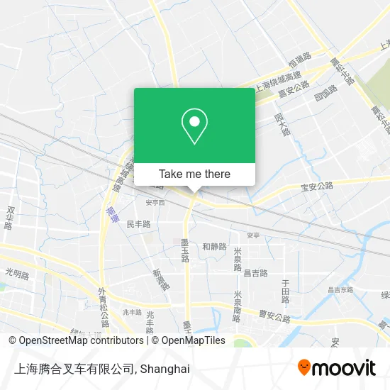 上海腾合叉车有限公司 map