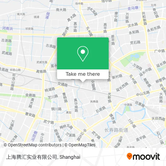 上海腾汇实业有限公司 map