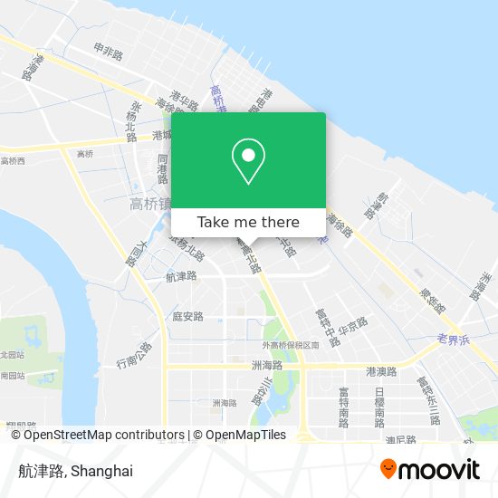 航津路 map