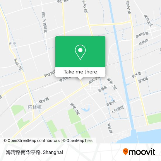 海湾路南华亭路 map