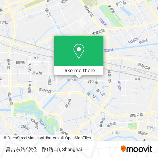 昌吉东路/谢泾二路(路口) map