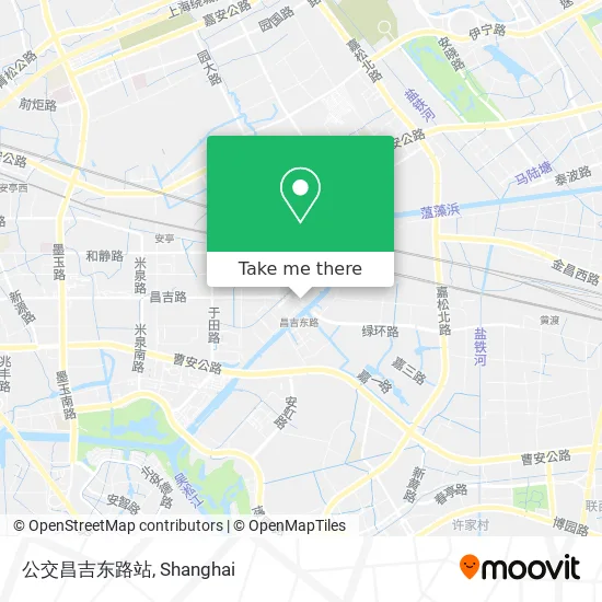 公交昌吉东路站 map