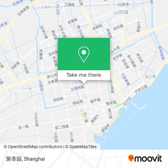 聚香园 map