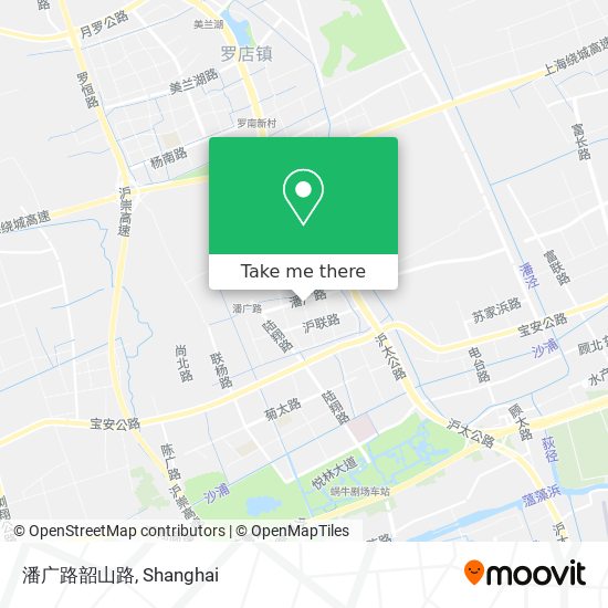 潘广路韶山路 map