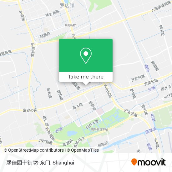 馨佳园十街坊-东门 map