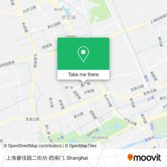 上海馨佳园二街坊-西南门 map