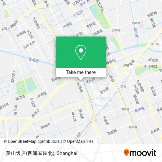 黄山饭店(四海家园北) map